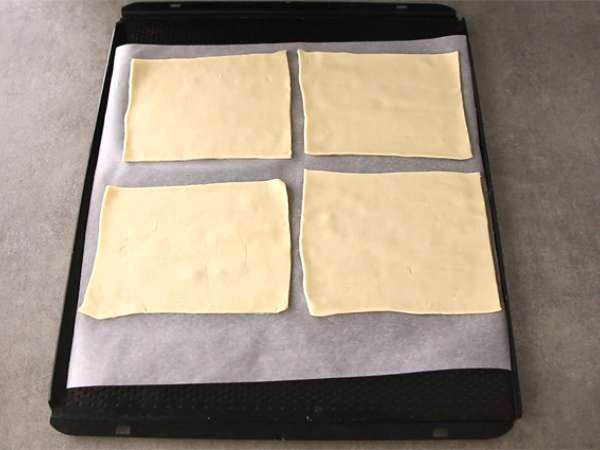 Fagottini z dimljenim lososom in kozjim sirom - Priprava korak 1