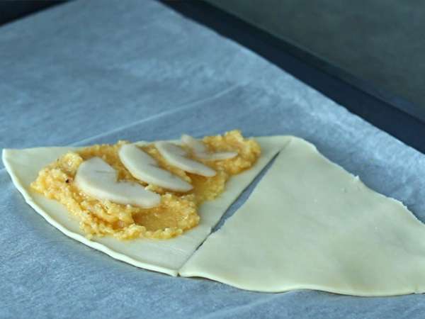 Hruškov frangipan v posameznih porcijah - Priprava korak 4