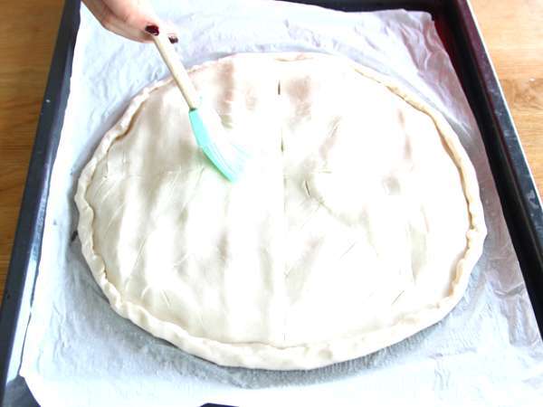 Galette des Rois frangipane (brez glutena) - Priprava korak 5