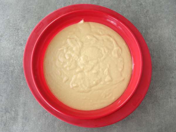 Torta iz sojinega jogurta z jabolčno omako (veganska in brez glutena) - Priprava korak 4