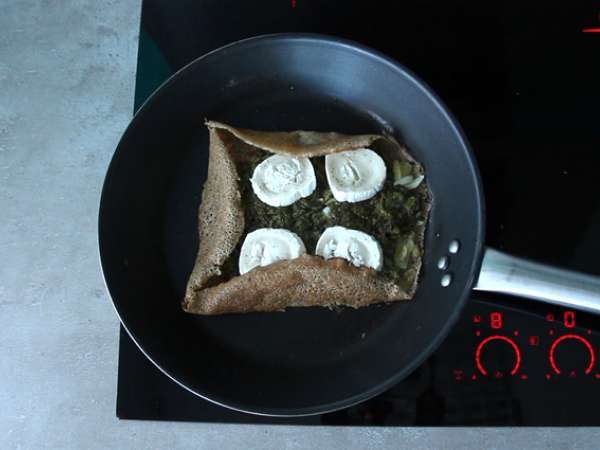 Galeta iz kozjega sira in špinače - Priprava korak 3