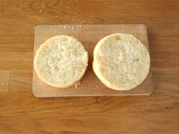 Raclette burger - Priprava korak 1