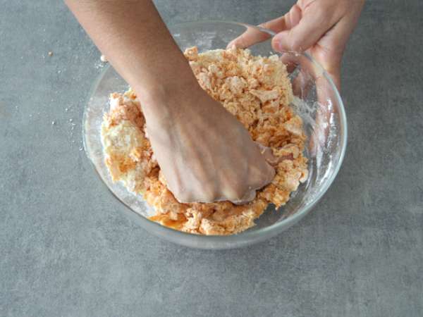 Sladki krompirjevi njoki (enostavni njoki) - Priprava korak 2