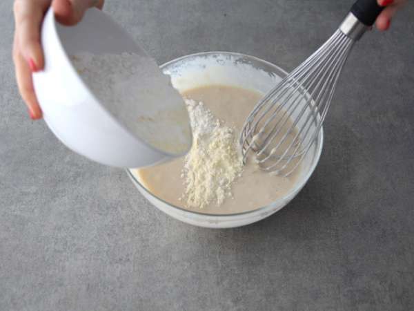 Veganske in brezglutenske palačinke - Priprava korak 3