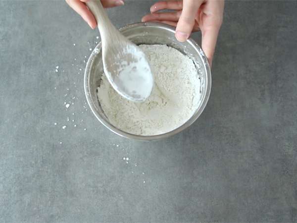 Alfajores - argentinski kruhki z mlečno marmelado in kokosom - Priprava korak 1