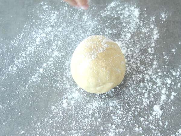 Alfajores - argentinski kruhki z mlečno marmelado in kokosom - Priprava korak 4