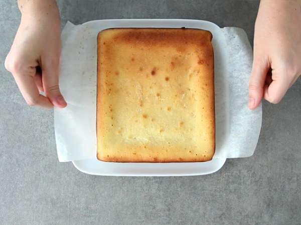 Limonin brownie - Priprava korak 3