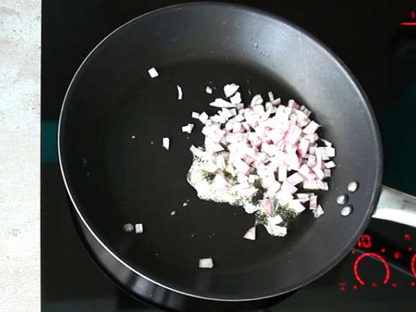 Muffini s fondi iz pora - Priprava korak 1