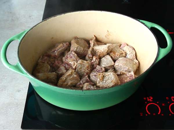 Domača flamska karbonada - Priprava korak 1