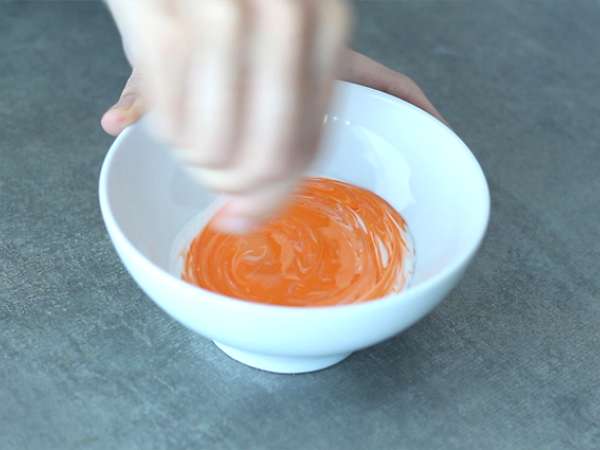 Karnevalske maske iz kruha - Priprava korak 4