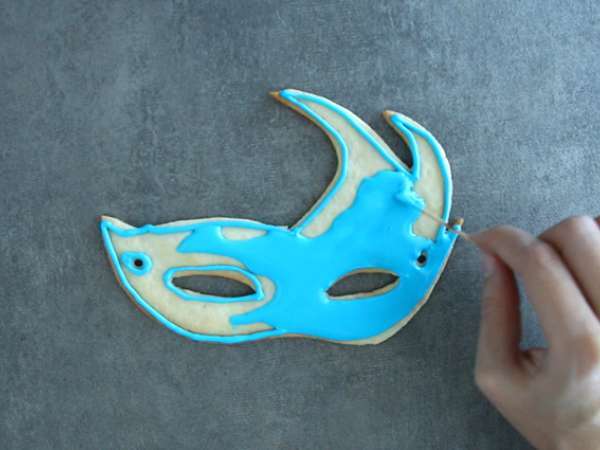 Karnevalske maske iz kruha - Priprava korak 5