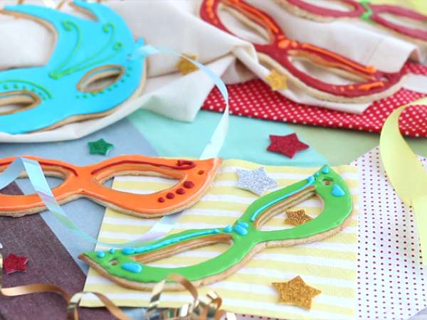 Karnevalske maske iz kruha - Priprava korak 7