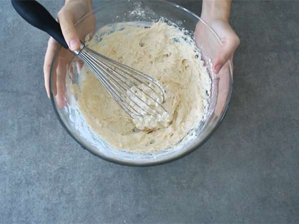 Okonomiyaki - japonska omleta - Priprava korak 1