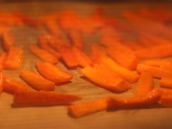 Korenčkov humus - Priprava korak 1