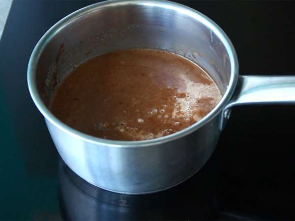 Dodaten fondant 3 čokoladna torta - Priprava korak 4