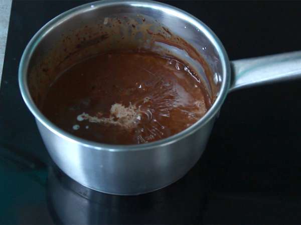 Dodaten fondant 3 čokoladna torta - Priprava korak 6