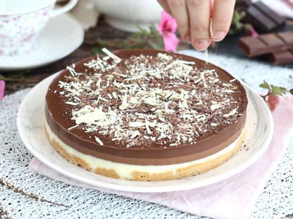 Dodaten fondant 3 čokoladna torta - Priprava korak 8