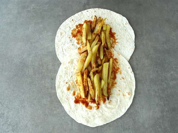 Francoski tacos - Priprava korak 4