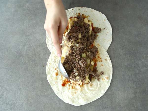 Francoski tacos - Priprava korak 5