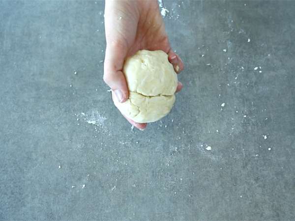 Pšenične tortilje - Priprava korak 1