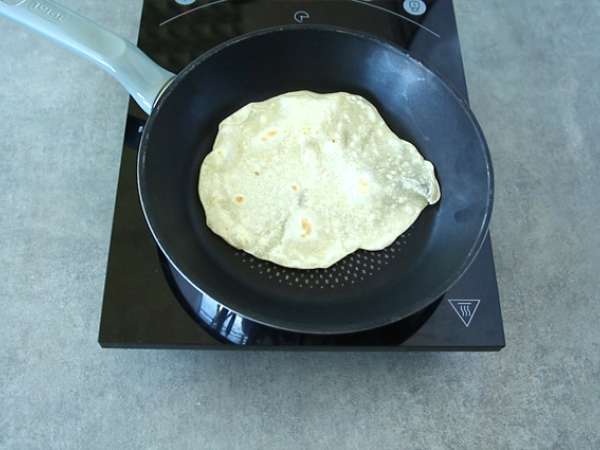 Pšenične tortilje - Priprava korak 3