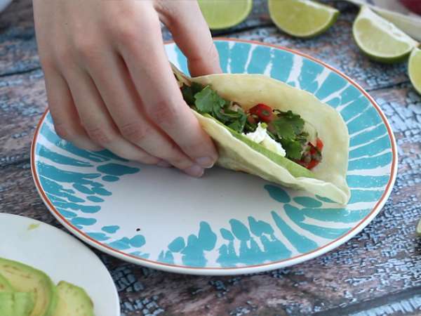 Pšenične tortilje - Priprava korak 4