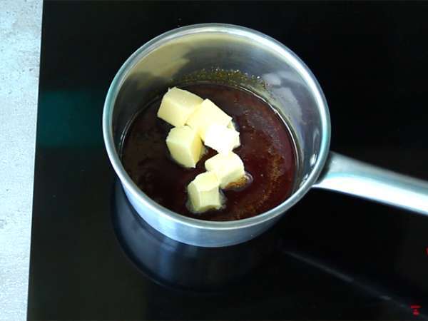 Vanilijev karamelni pekanov tart - Priprava korak 4