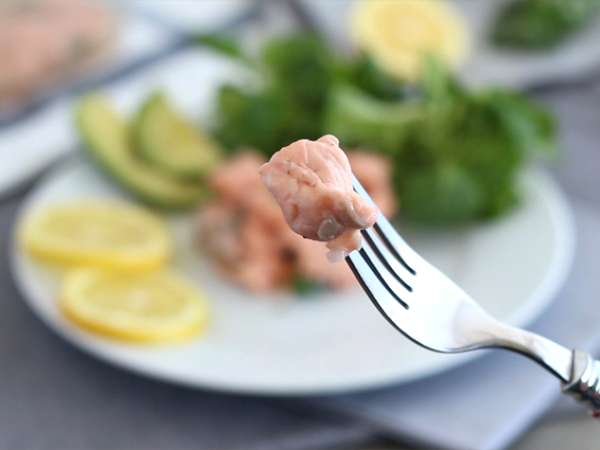 Losos, mariniran v limoni - Priprava korak 3