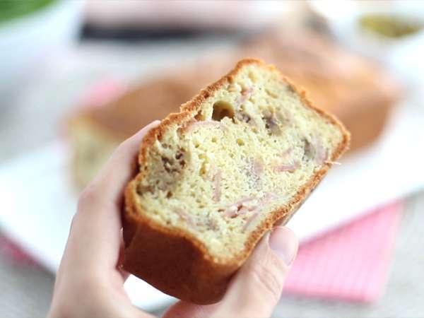 Torta s šunko in sirom z zelenimi olivami - Priprava korak 4