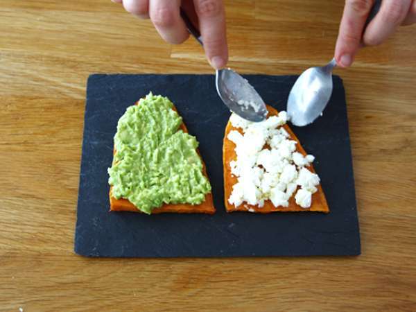 Toast iz sladkega krompirja - Priprava korak 3