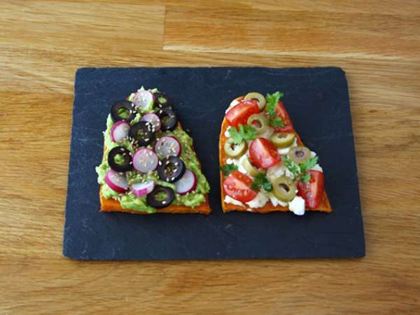 Toast iz sladkega krompirja - Priprava korak 4