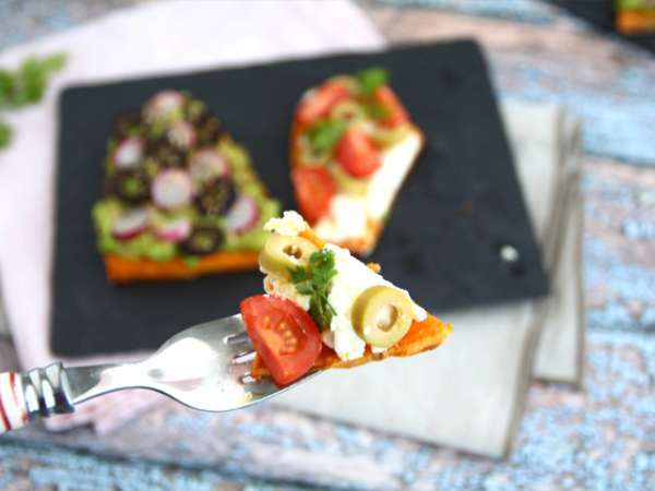 Toast iz sladkega krompirja - Priprava korak 5