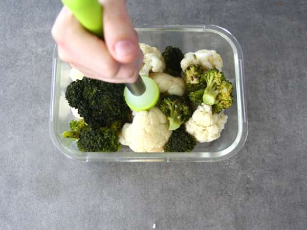 Curried cvetača in brokoli - Priprava korak 2