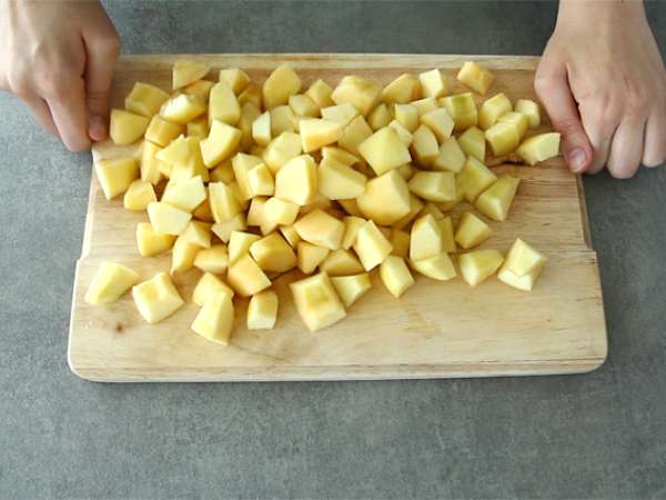 Jabolčna pita - Priprava korak 1