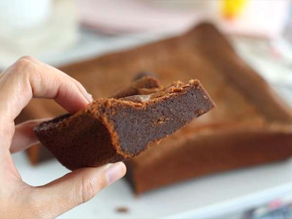 Brownie z ostanki velikonočne čokolade - Priprava korak 4