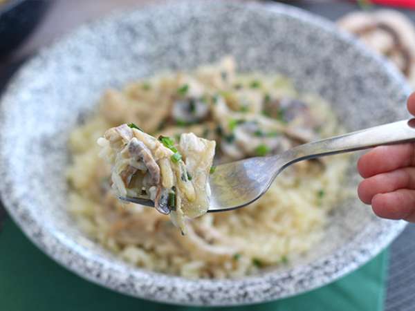 Kremni piščanec z gobami - Priprava korak 4