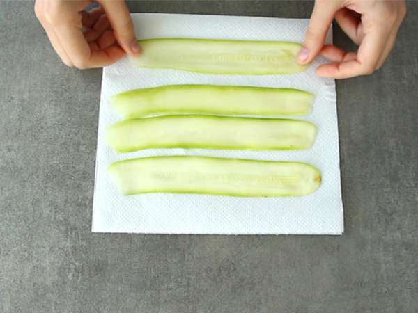 Lazanja iz bučk in špinače - Priprava korak 1