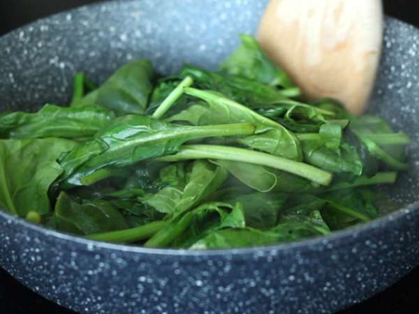 Lazanja iz bučk in špinače - Priprava korak 3