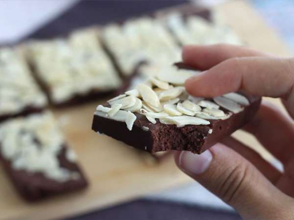 Veganski arašidni fudge - Priprava korak 3