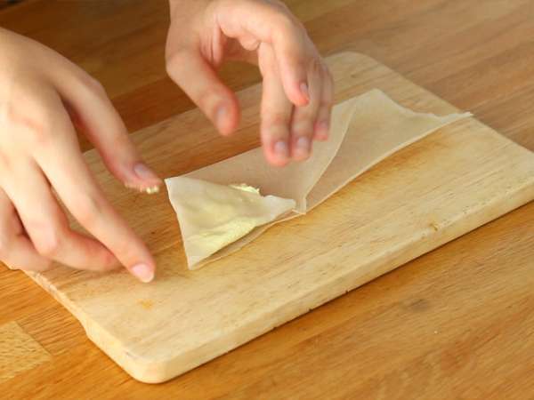 Samoussas s karijem - Priprava korak 3