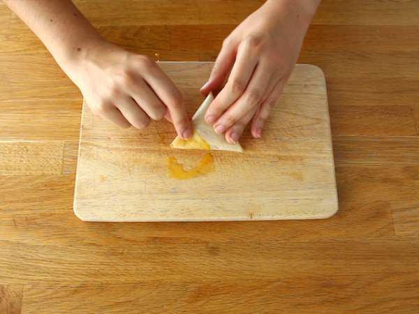 Samoussas s karijem - Priprava korak 4