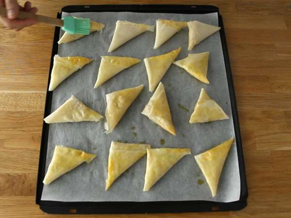 Samoussas z jabolki in cimetom - Priprava korak 5