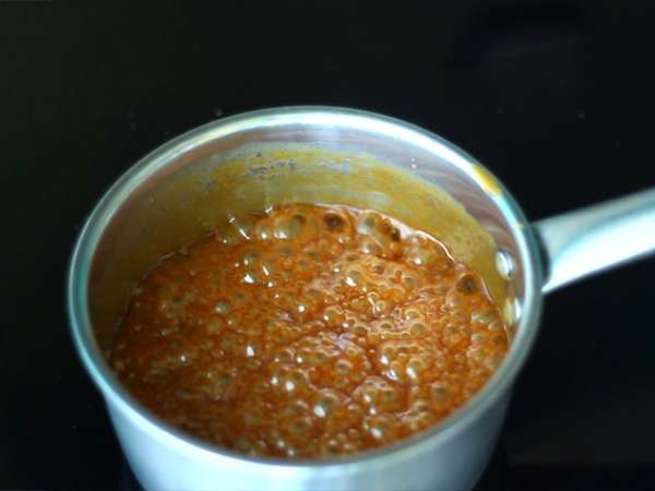 Rižev puding s slano masleno karamelo - Priprava korak 4