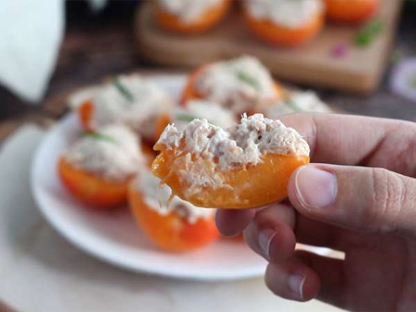 Marelice, polnjene s tuno in rožmarinom - Priprava korak 3