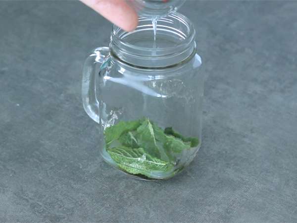 Enostaven kubanski mojito - Priprava korak 1