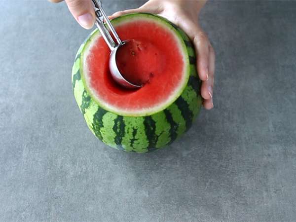 Koktajl z lubeničnim džinom - Priprava korak 1