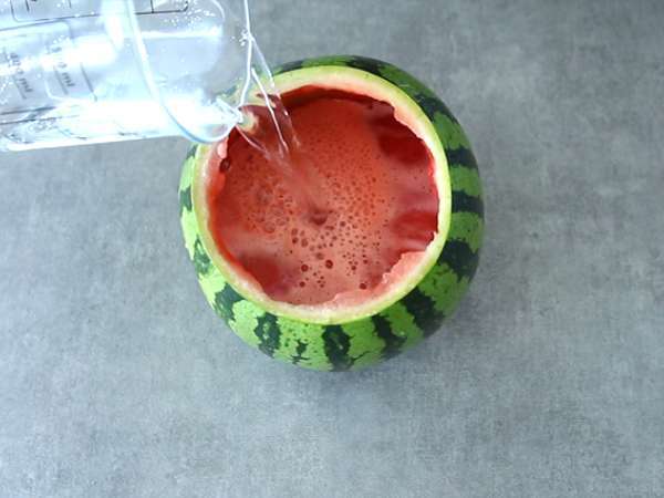 Koktajl z lubeničnim džinom - Priprava korak 3