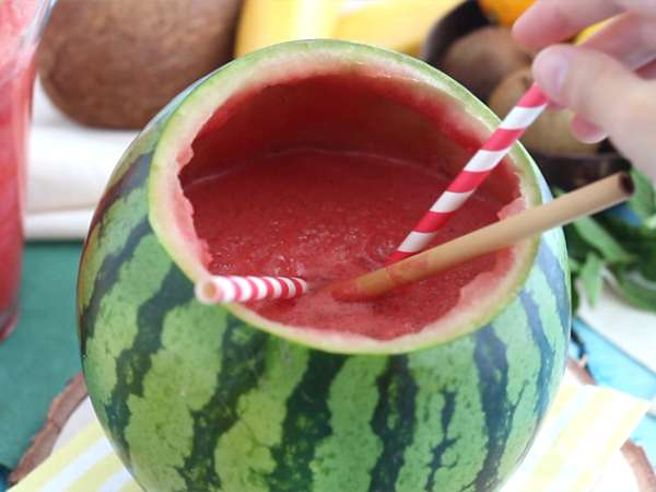 Koktajl z lubeničnim džinom - Priprava korak 4