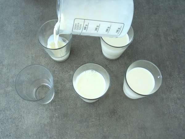 Vanilijeva panna cotta z mareličnim coulisom - Priprava korak 3