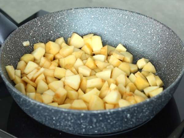 Posamezni jabolčni obrati - Priprava korak 3